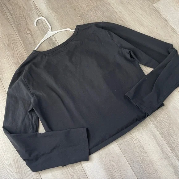 Taylor Swift Tshirt 1989 long sleeve crop womens Black (size 2xl) casual music - Picture 4 of 6